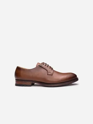 Chaussures Blucher en Cuir Végan pour Homme Mikel | Marron