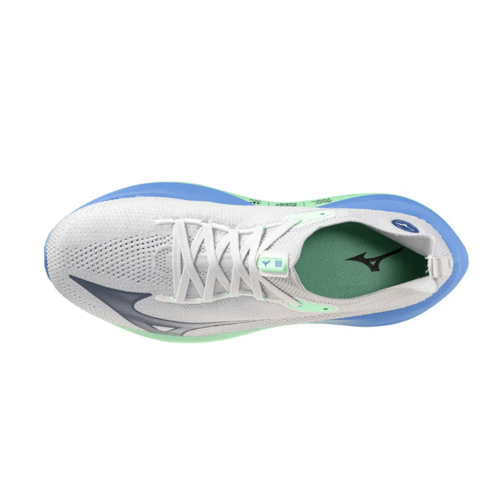 Chaussures de course Neo Vista pour Homme Mizuno en Nimbus Cloud/Vintage Indigo/Neo Mint SS25