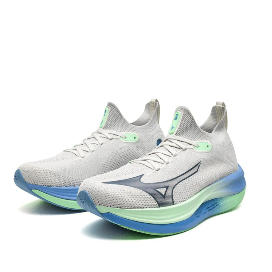 Chaussures de course Neo Vista pour Homme Mizuno en Nimbus Cloud/Vintage Indigo/Neo Mint SS25