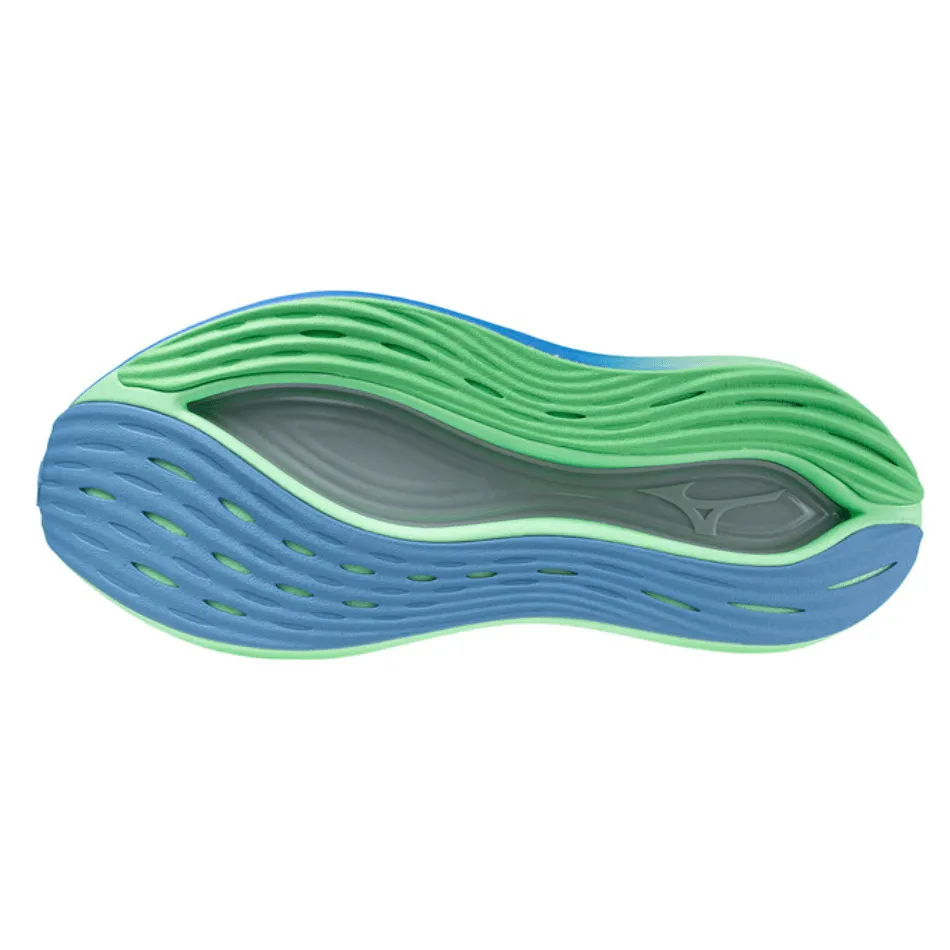 Chaussures de course Neo Vista pour Homme Mizuno en Nimbus Cloud/Vintage Indigo/Neo Mint SS25