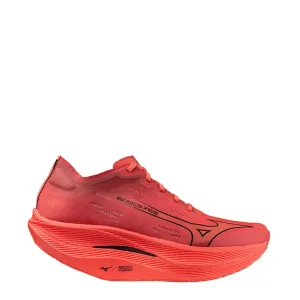 Mizuno Chaussures de course Unisex Wave Rebellion Pro 2 en Dubarry/Noir/Cranberry SS24