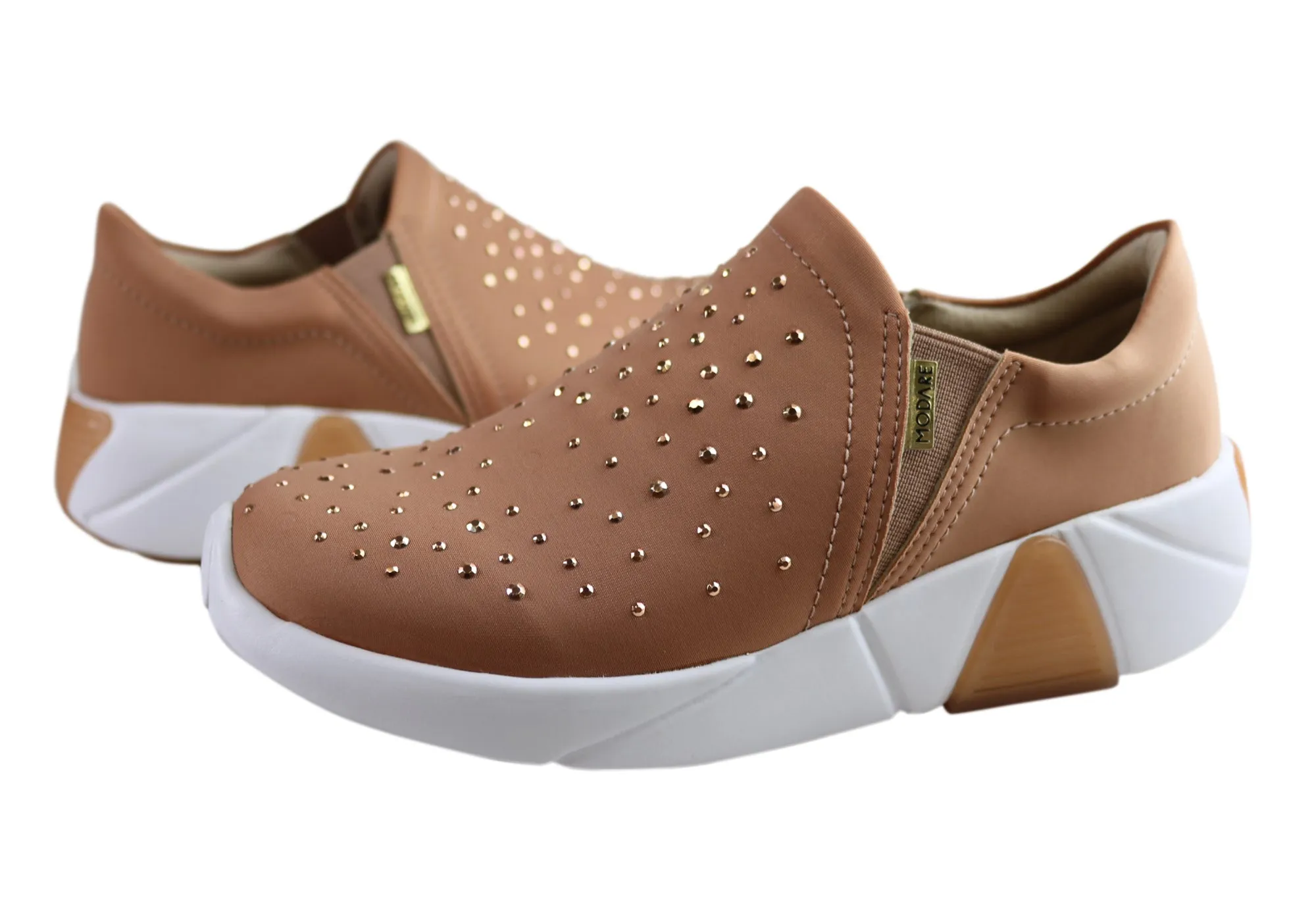 Modare Ultraconforto Dazzle Chaussures Décontractées Confortables pour Femmes Fabriquées au Brésil Chaussures Modare