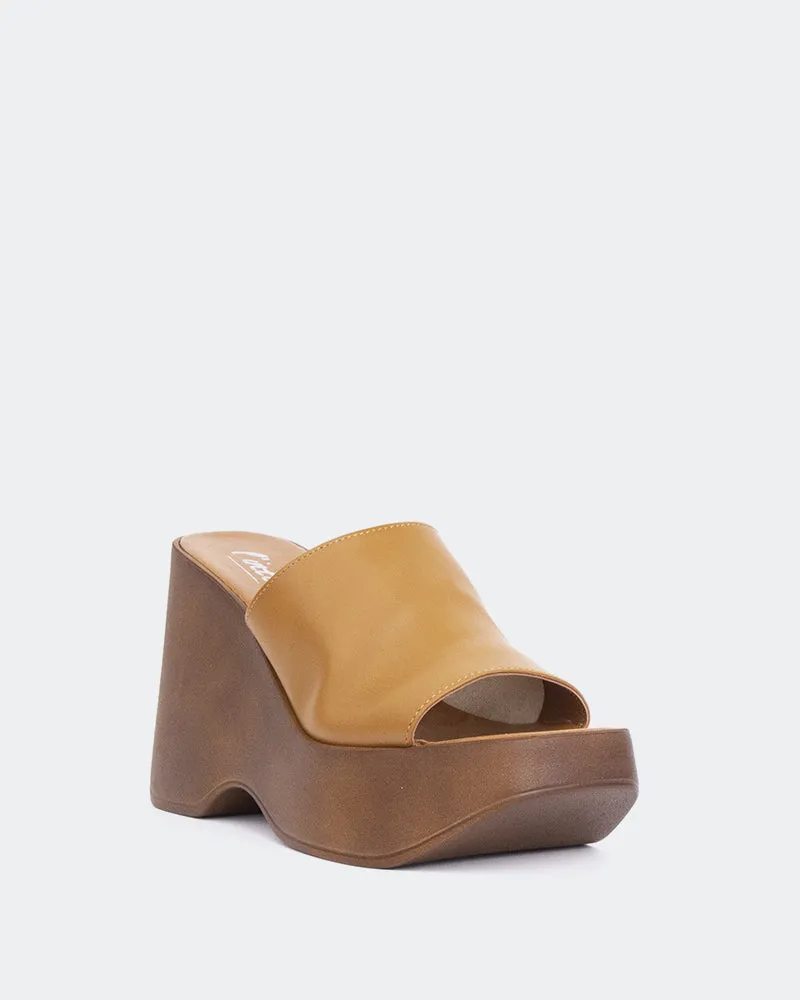 Cuir mousse beige