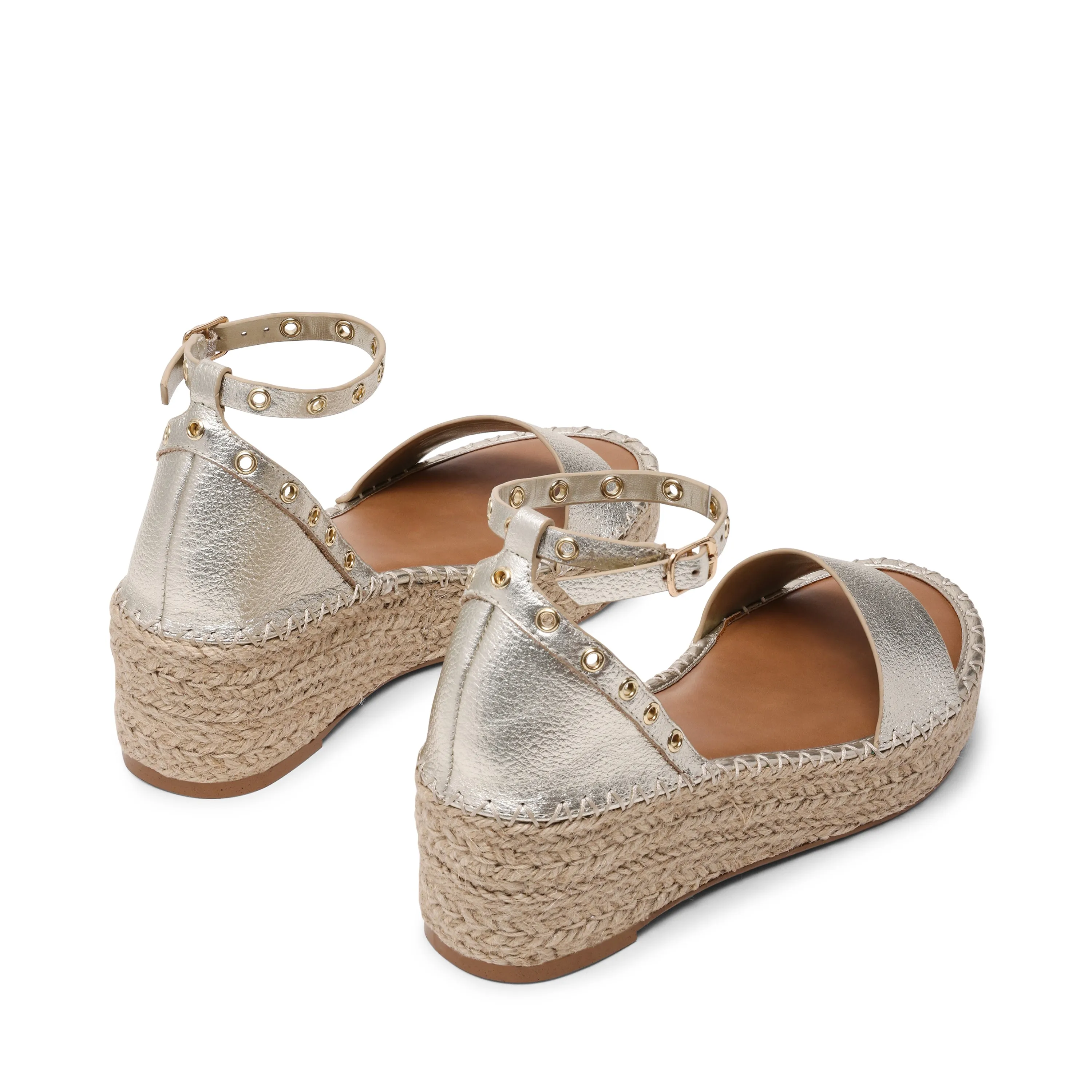 Moxara Sandale CUIR DORÉ