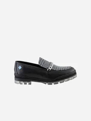 Mes Loafers en Simili-Cuir Végane Combat | Noir