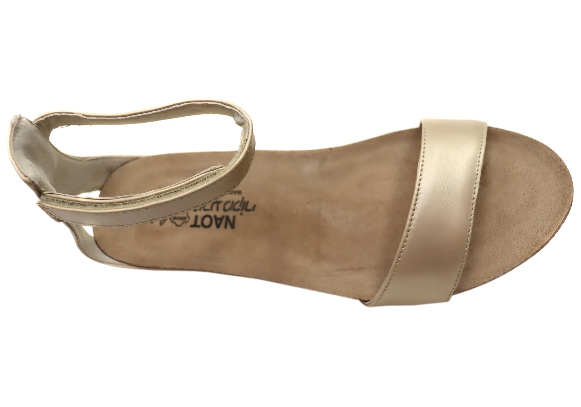 Sandales à Wedge Confortables et Matelassées en Cuir Naot Pixie pour Femme - Chaussures Naot