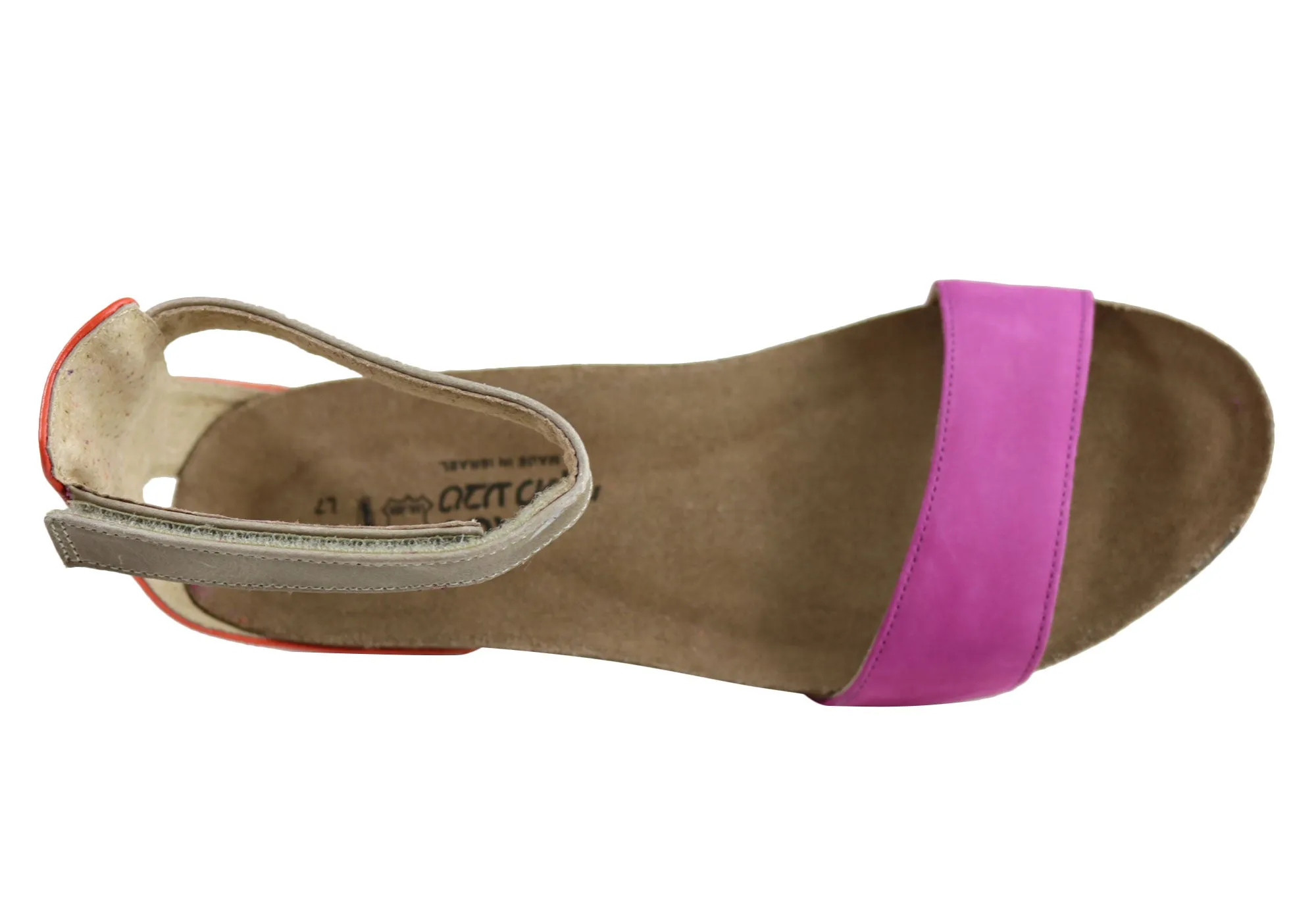 Sandales à Wedge Confortables et Matelassées en Cuir Naot Pixie pour Femme - Chaussures Naot