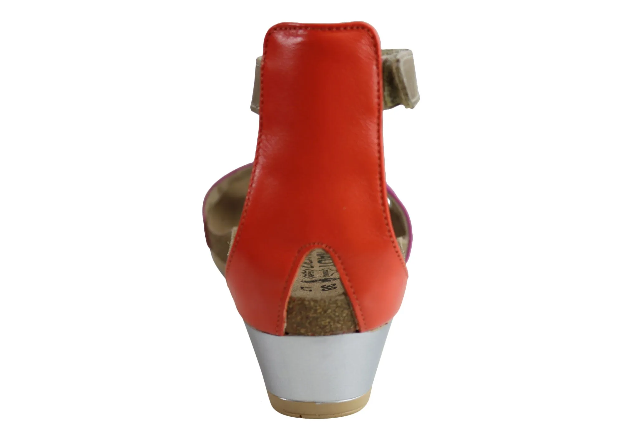 Sandales à Wedge Confortables et Matelassées en Cuir Naot Pixie pour Femme - Chaussures Naot