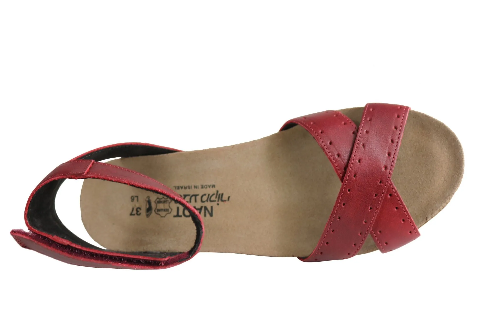 Sandales à Wedge Confortables en Cuir pour Femme Naot Wand - Chaussures Naot