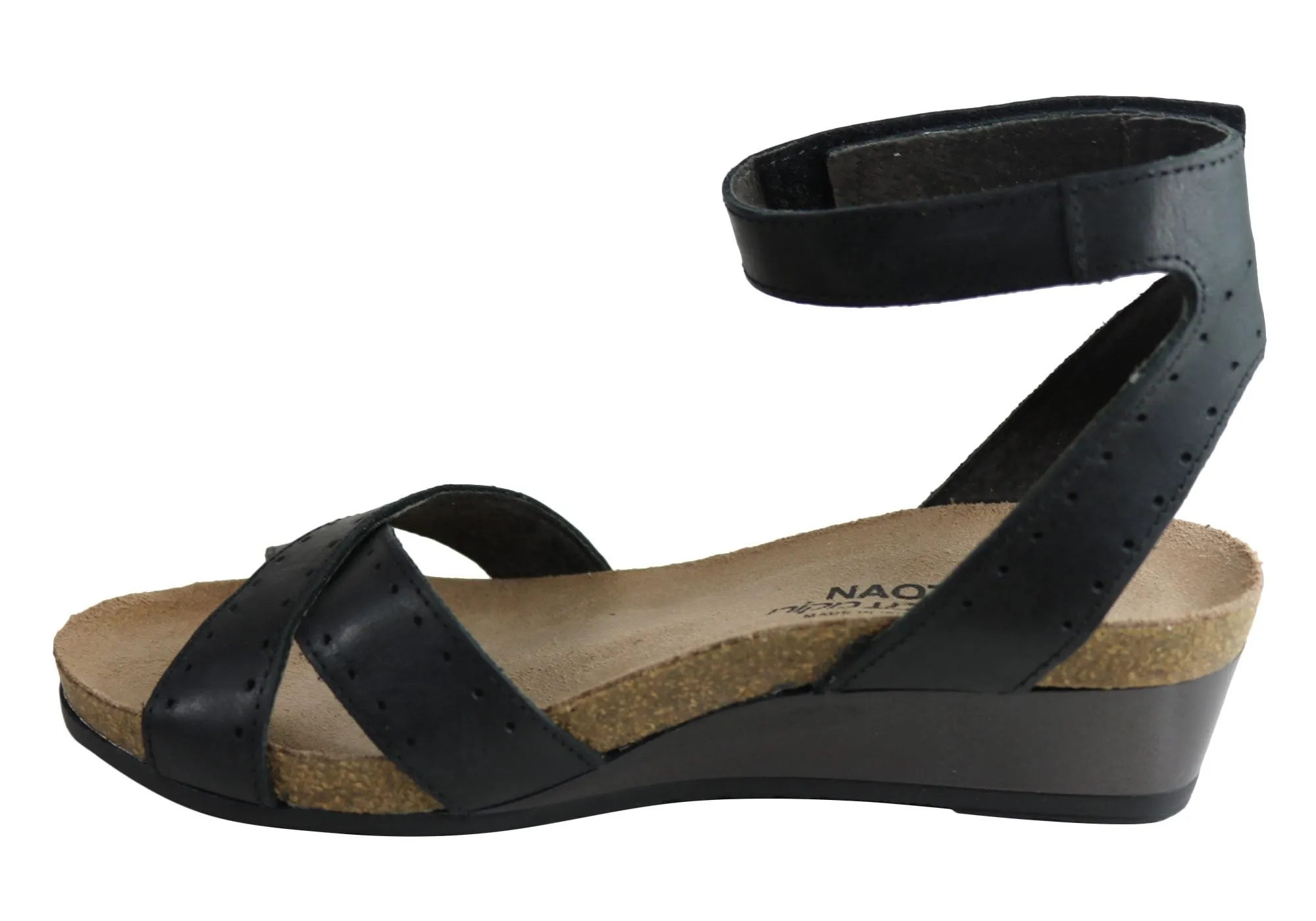 Sandales à Wedge Confortables en Cuir pour Femme Naot Wand - Chaussures Naot