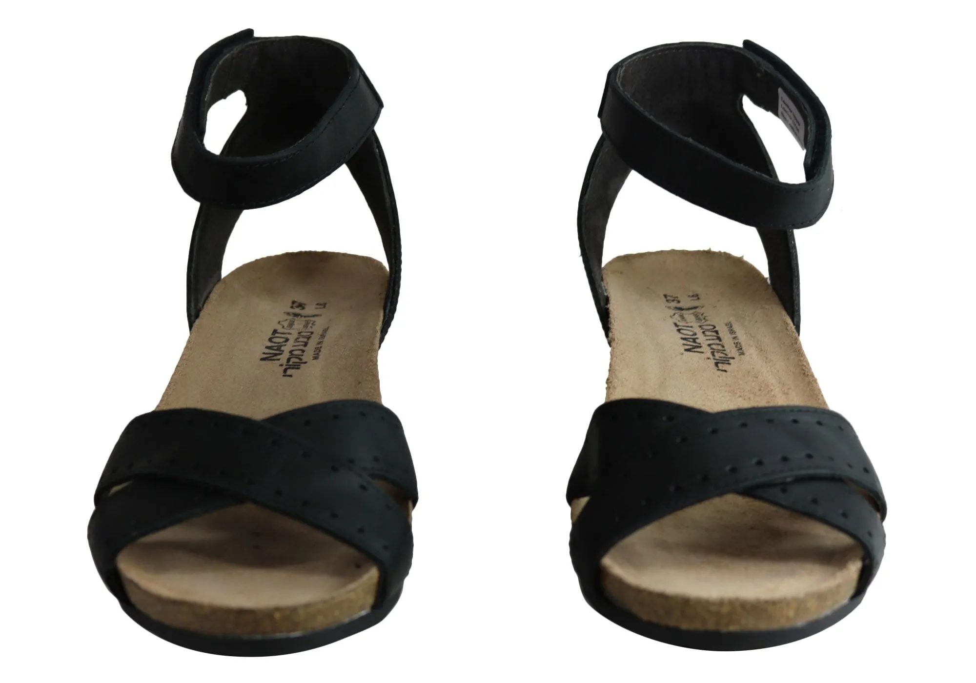 Sandales à Wedge Confortables en Cuir pour Femme Naot Wand - Chaussures Naot