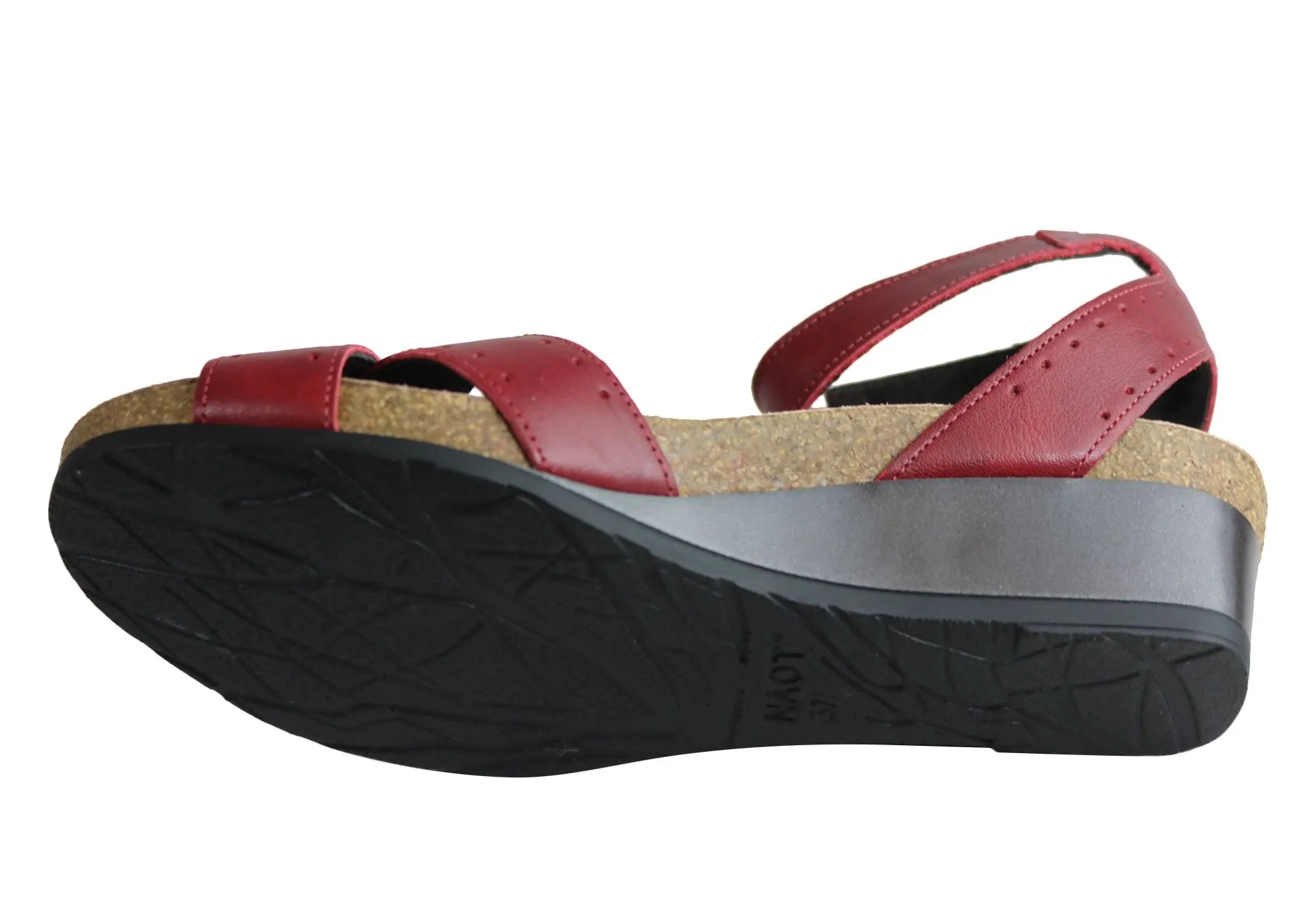 Sandales à Wedge Confortables en Cuir pour Femme Naot Wand - Chaussures Naot