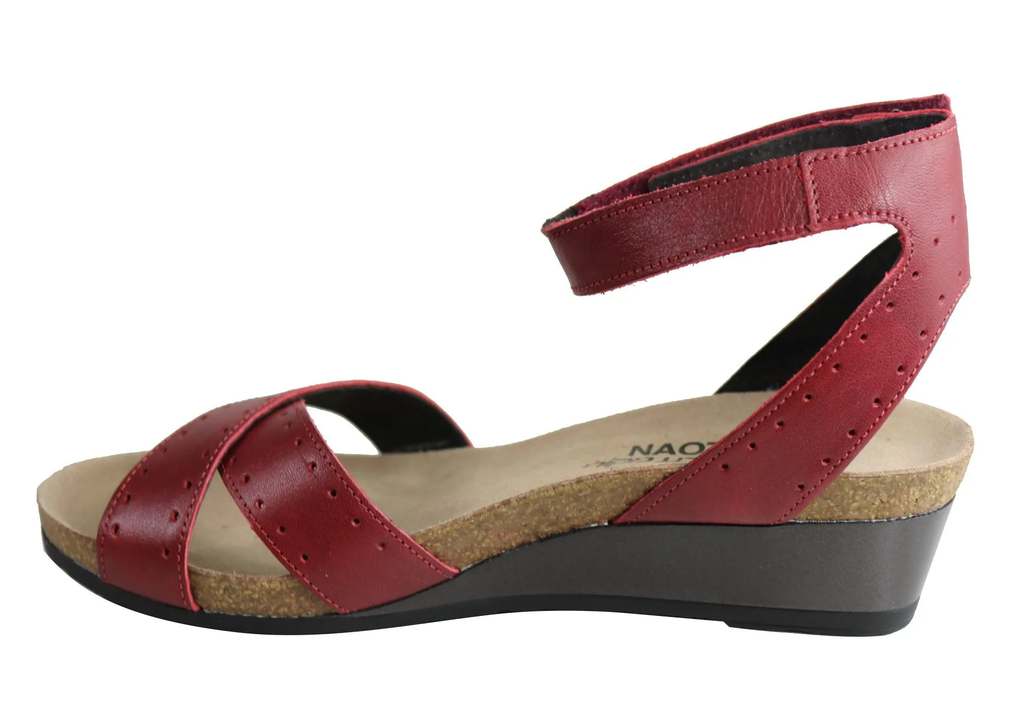 Sandales à Wedge Confortables en Cuir pour Femme Naot Wand - Chaussures Naot