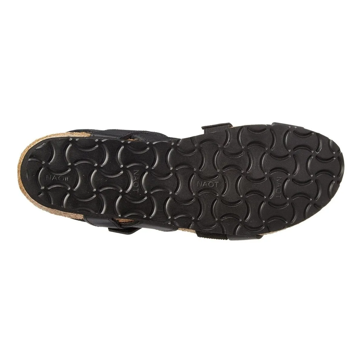 Naot Femmes Krista Cuir Noir Mat