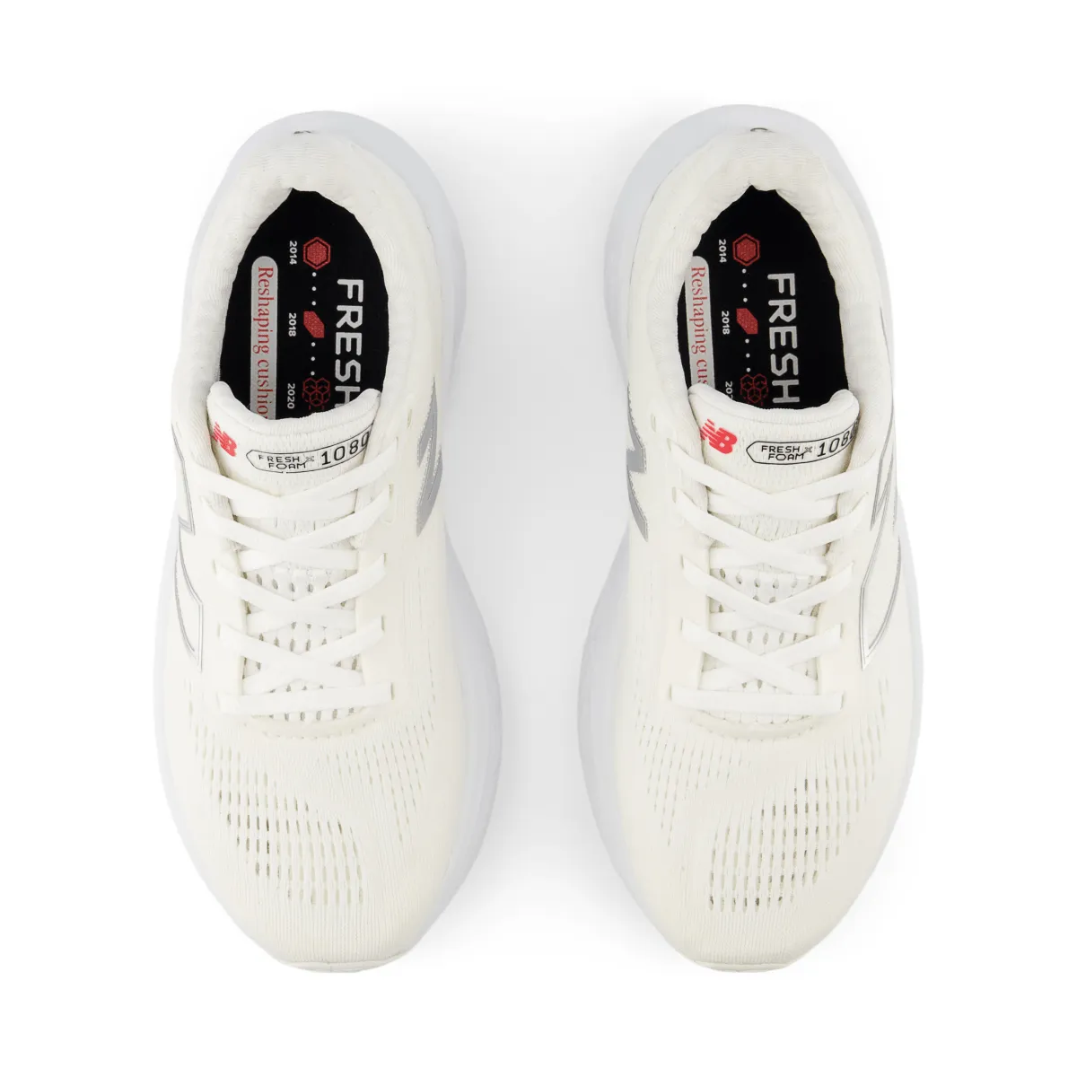 New Basket pour Enfants (École Primaire) Fresh Foam X 1080v14 G1080W14 Blanc/Sel de Mer Chaussures New Balance