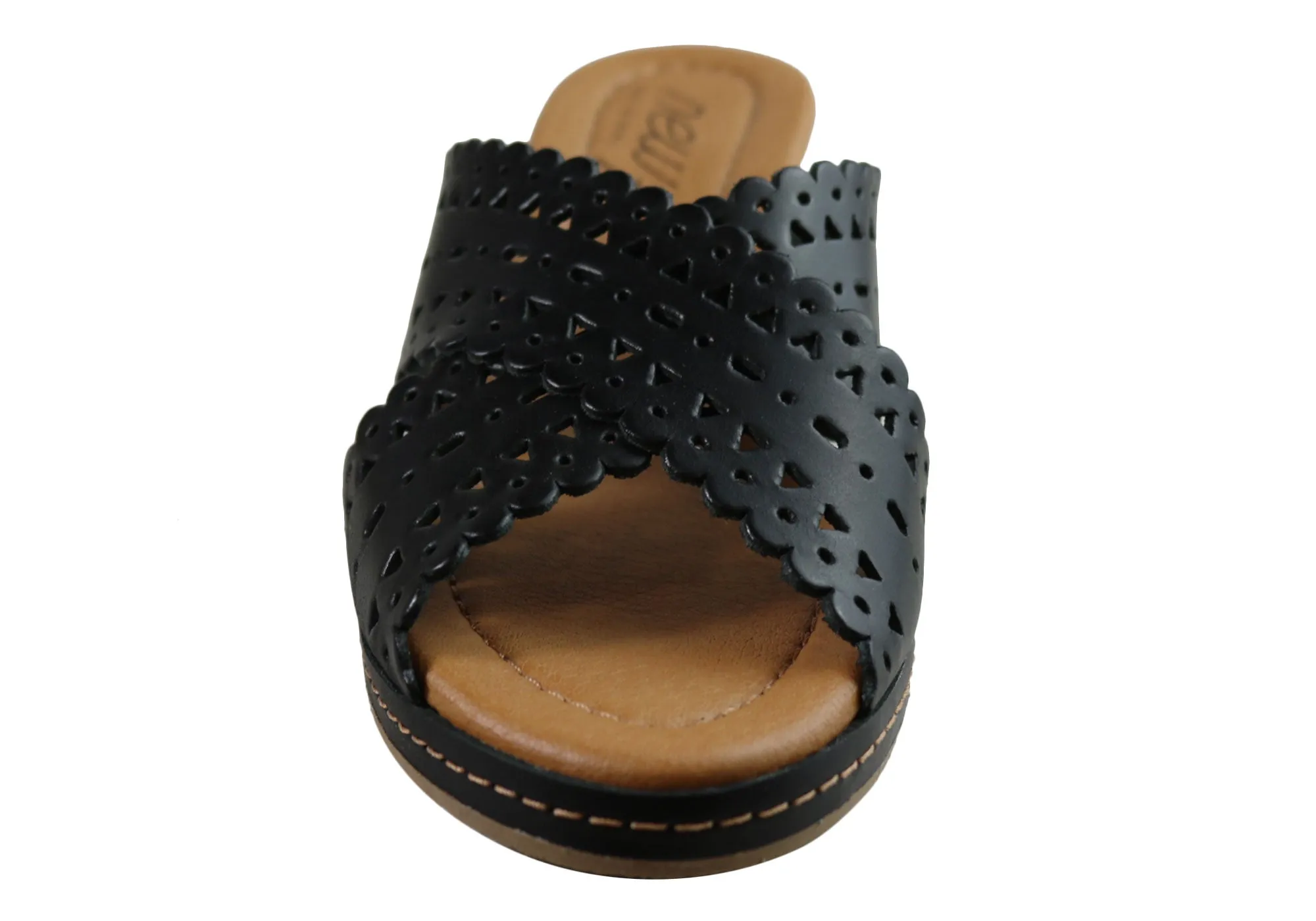 Nouvelles Sandales à Plateforme en Cuir pour Femmes Tory Fabriquées au Brésil - Chaussures New Face