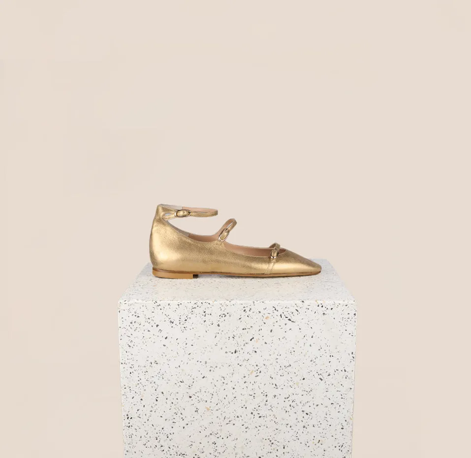 Nola Almond - Feuille d'or