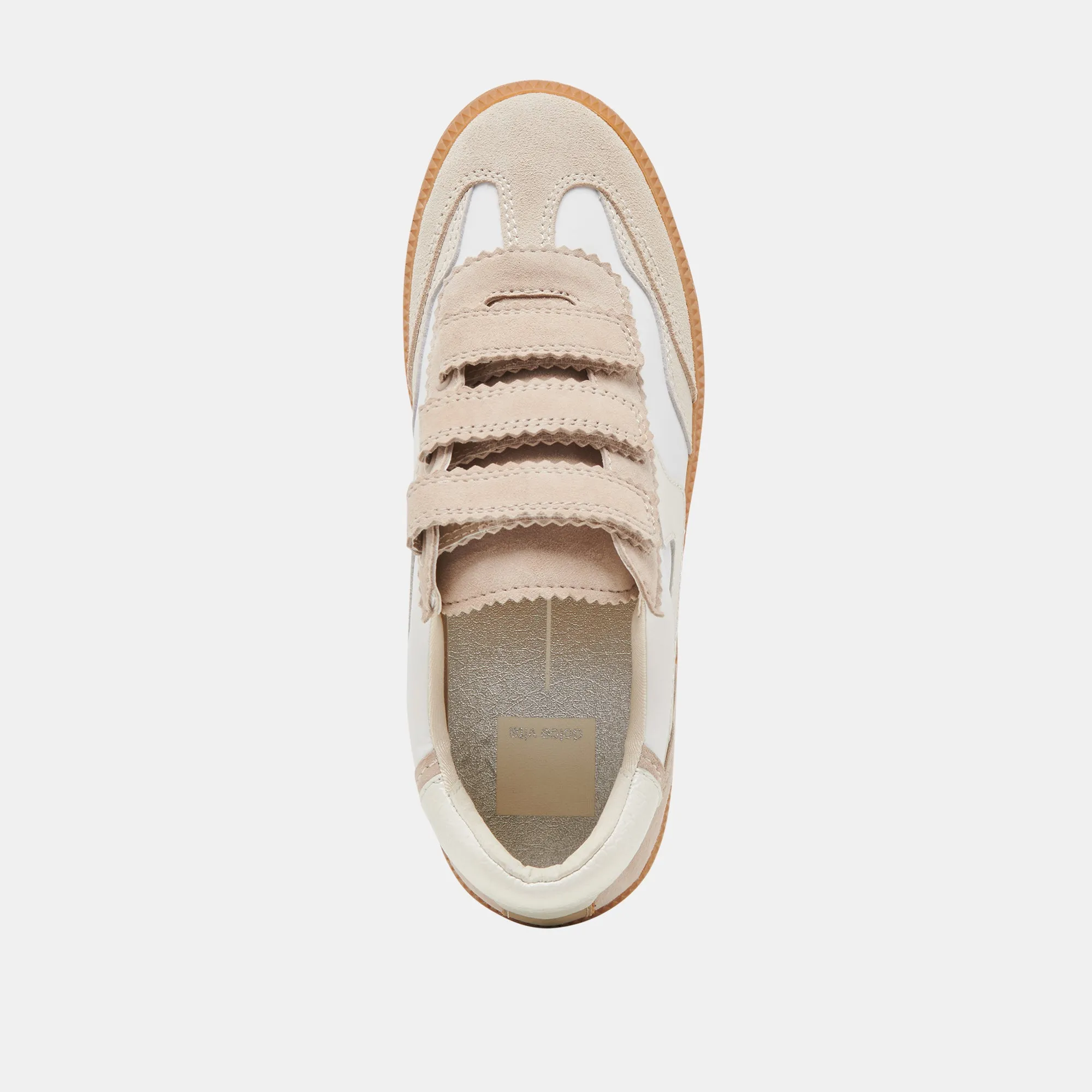 AVIS BASKETS VELCRO IVOIRE MULTICOLORE NYLON