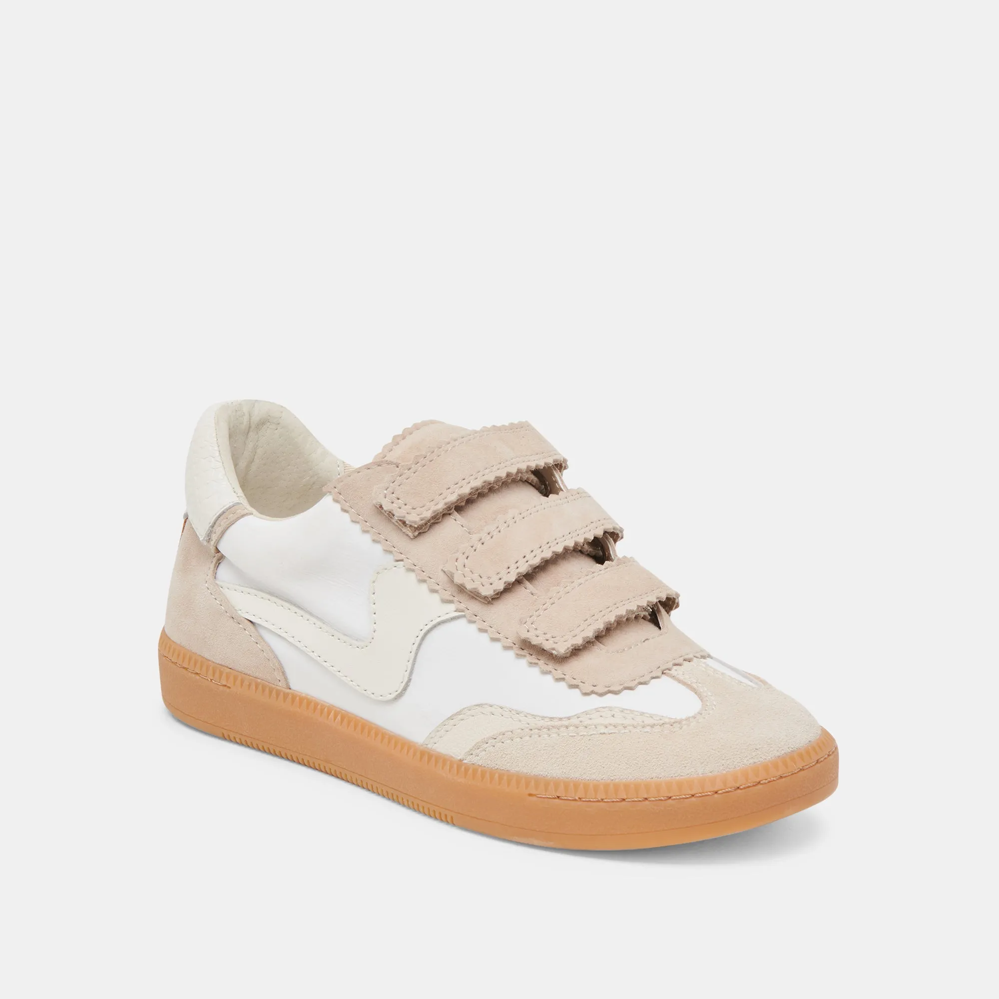 AVIS BASKETS VELCRO IVOIRE MULTICOLORE NYLON