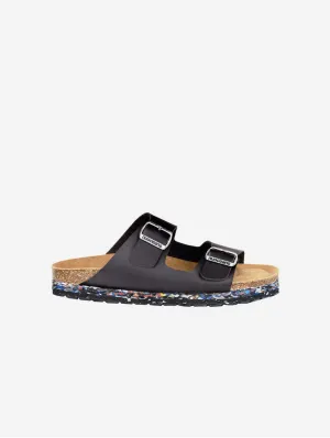 Nuo Sandales à bride recyclées en tong et liège | Onyx