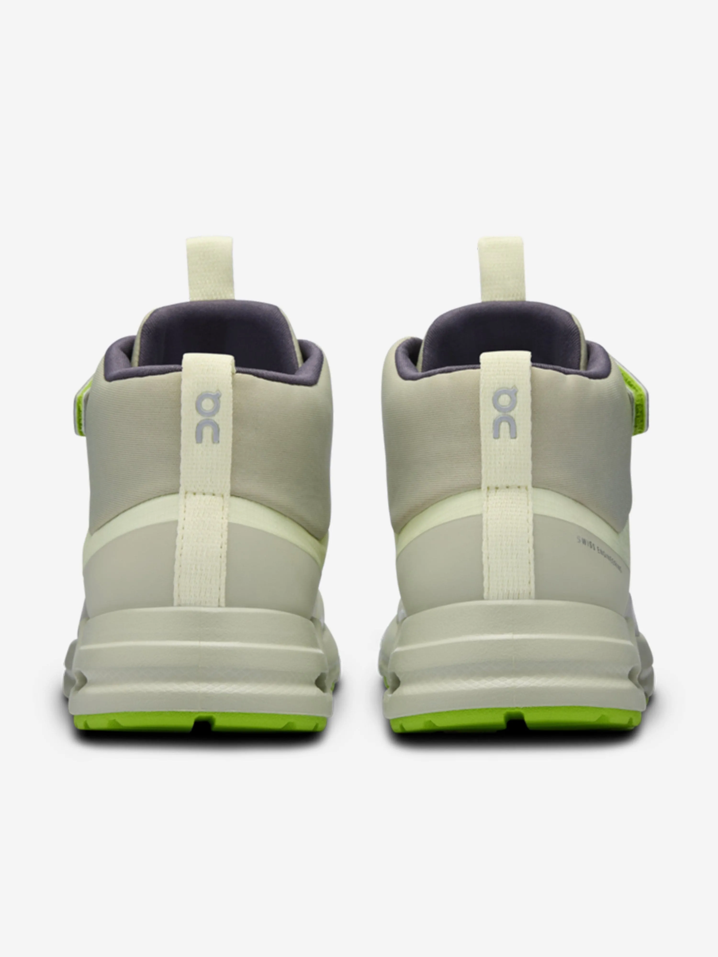 Chaussures de Running Enfant Cloudhero Mid Imperméables en Vert
