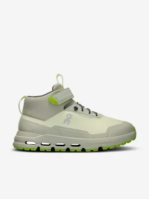 Chaussures de Running Enfant Cloudhero Mid Imperméables en Vert