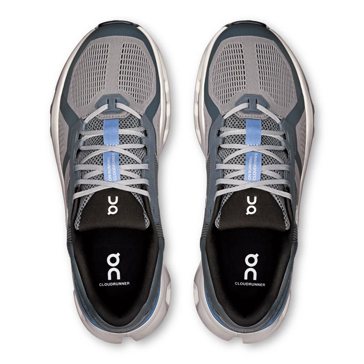 On Running Chaussure Homme Cloudrunner 2 Alloy/Chambray