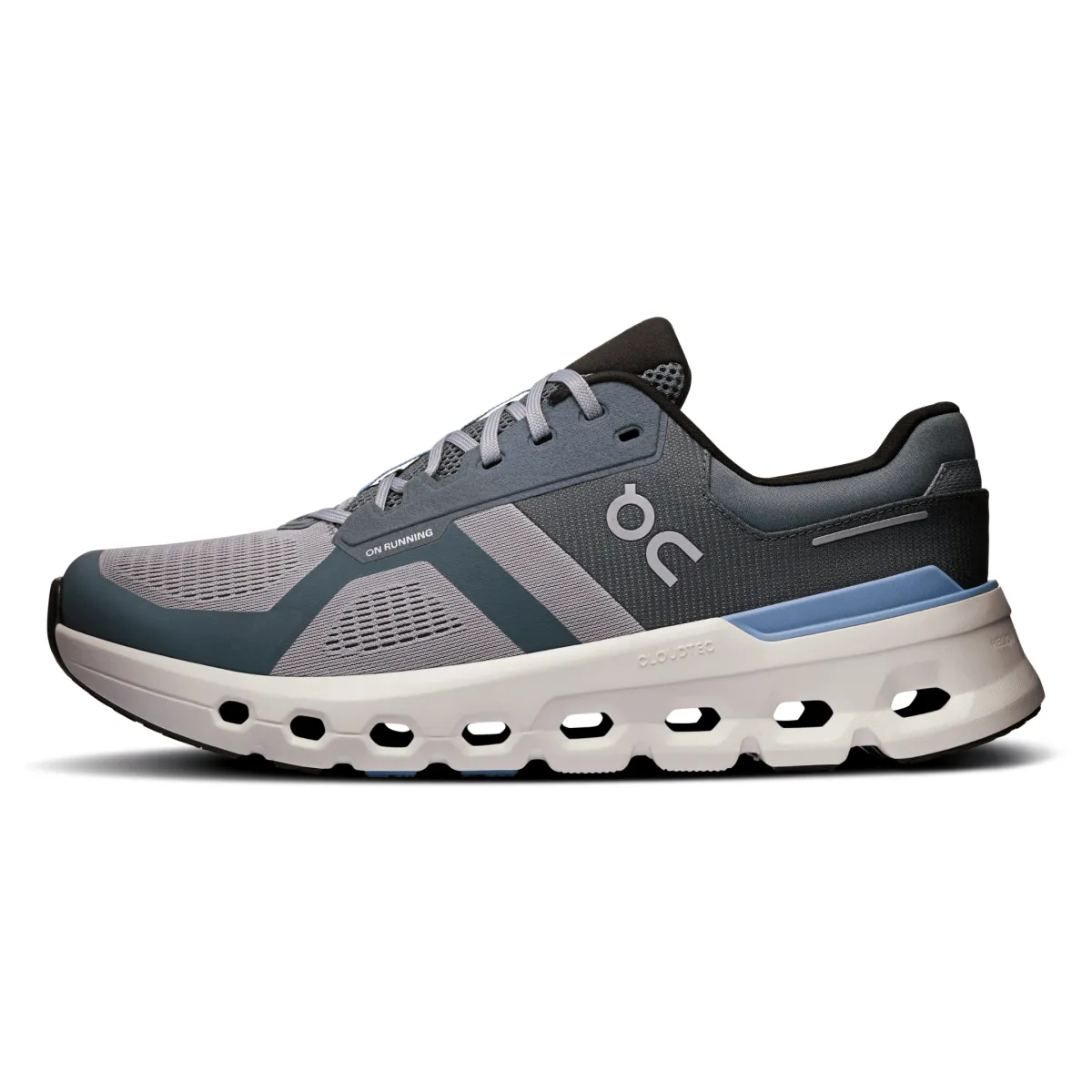 On Running Chaussure Homme Cloudrunner 2 Alloy/Chambray