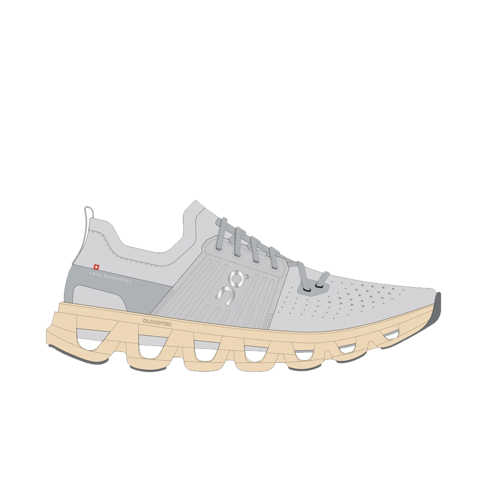 Chaussures On Women's Cloudswift 4 - Givré / Blond