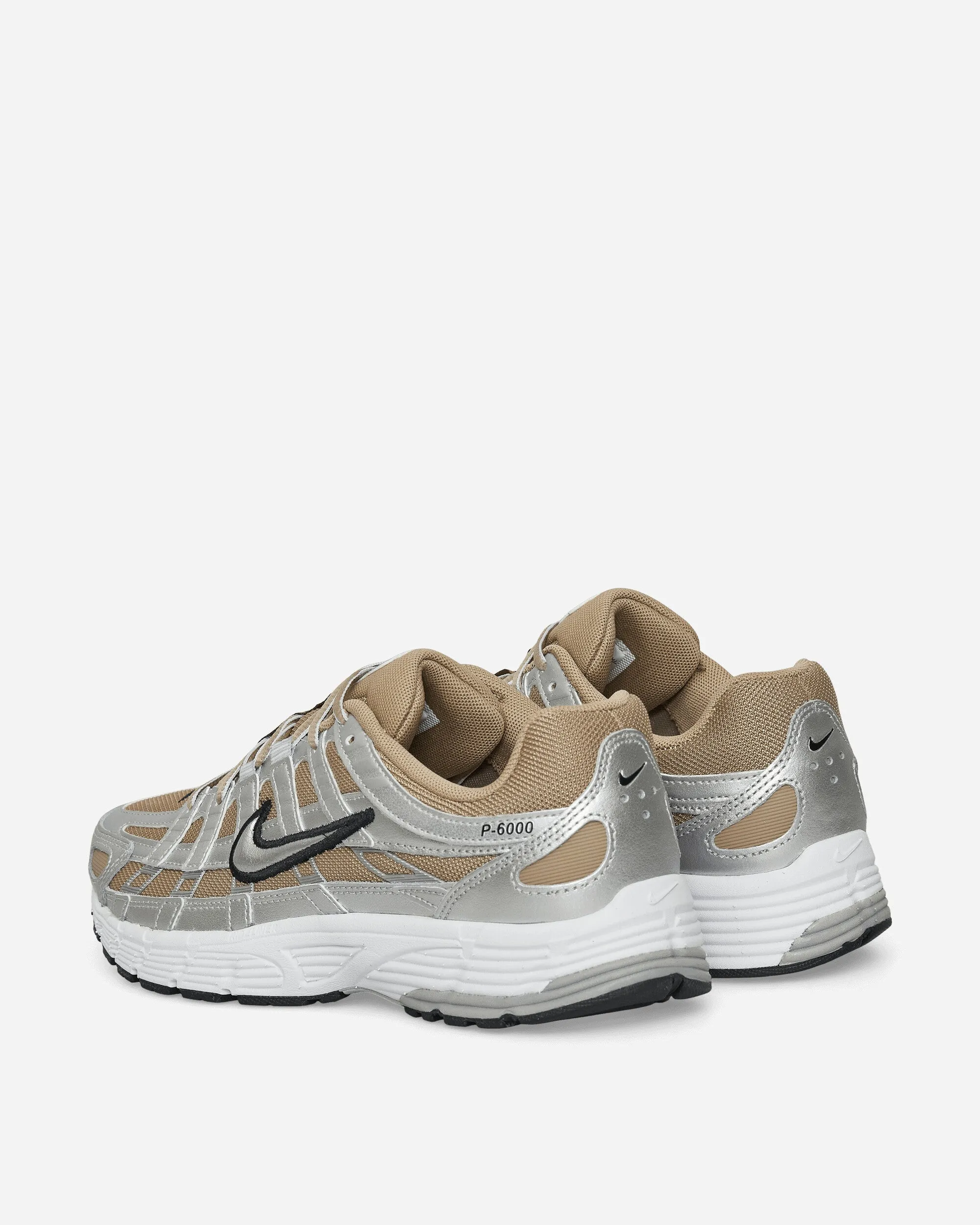 P-6000 Sneakers Kaki / Platine Métallisé