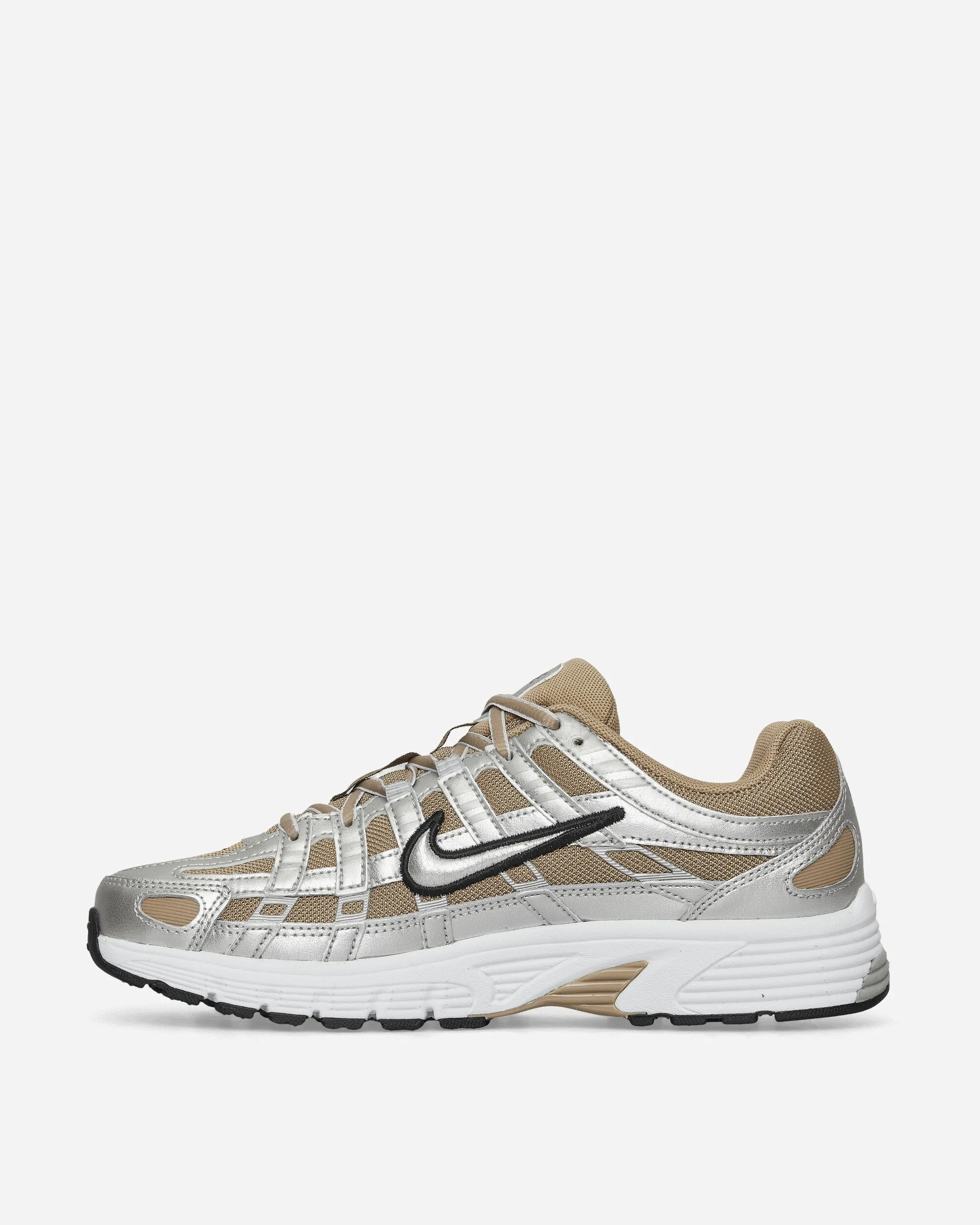P-6000 Sneakers Kaki / Platine Métallisé