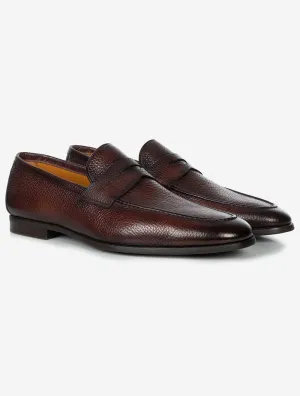 Penny Loafer en Cuir Marron
