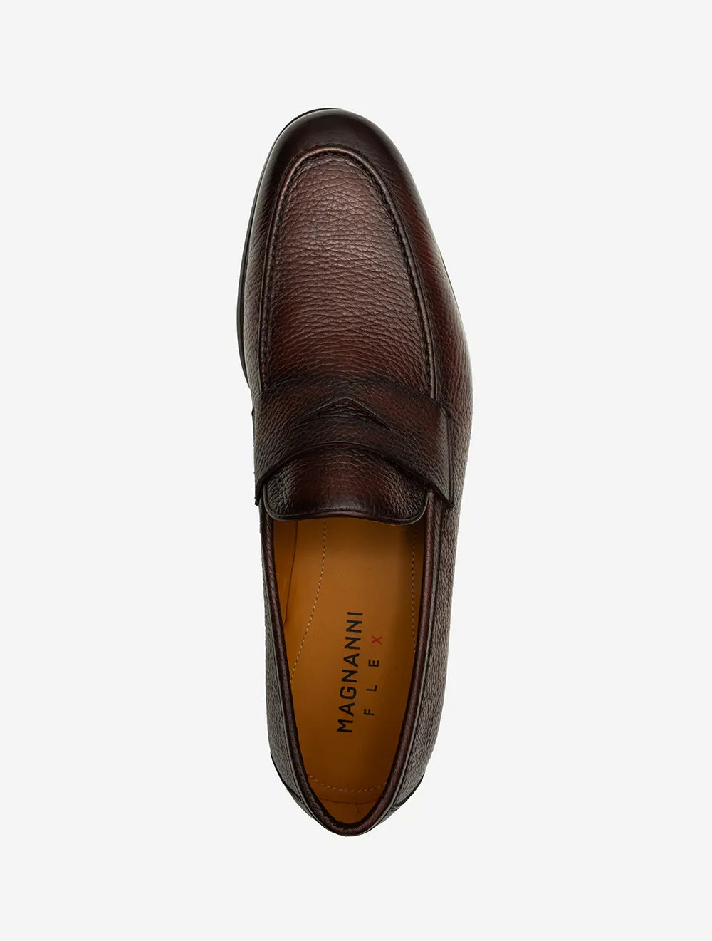 Penny Loafer en Cuir Marron