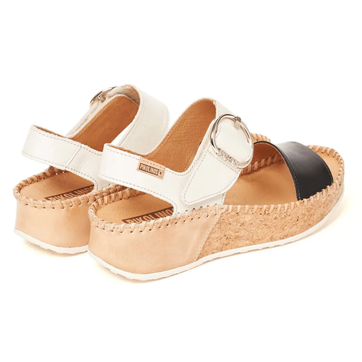 Pikolinos Marina pour Femme en Cuir Noir