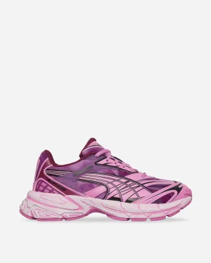 Pleasures Velophasis Sneakers Surteintées Vin de Raisin / Mauve Pop