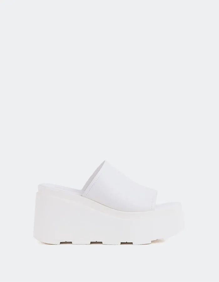Cuir blanc positif
