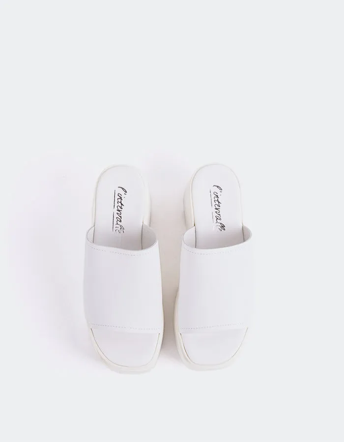 Cuir blanc positif