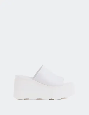 Cuir blanc positif