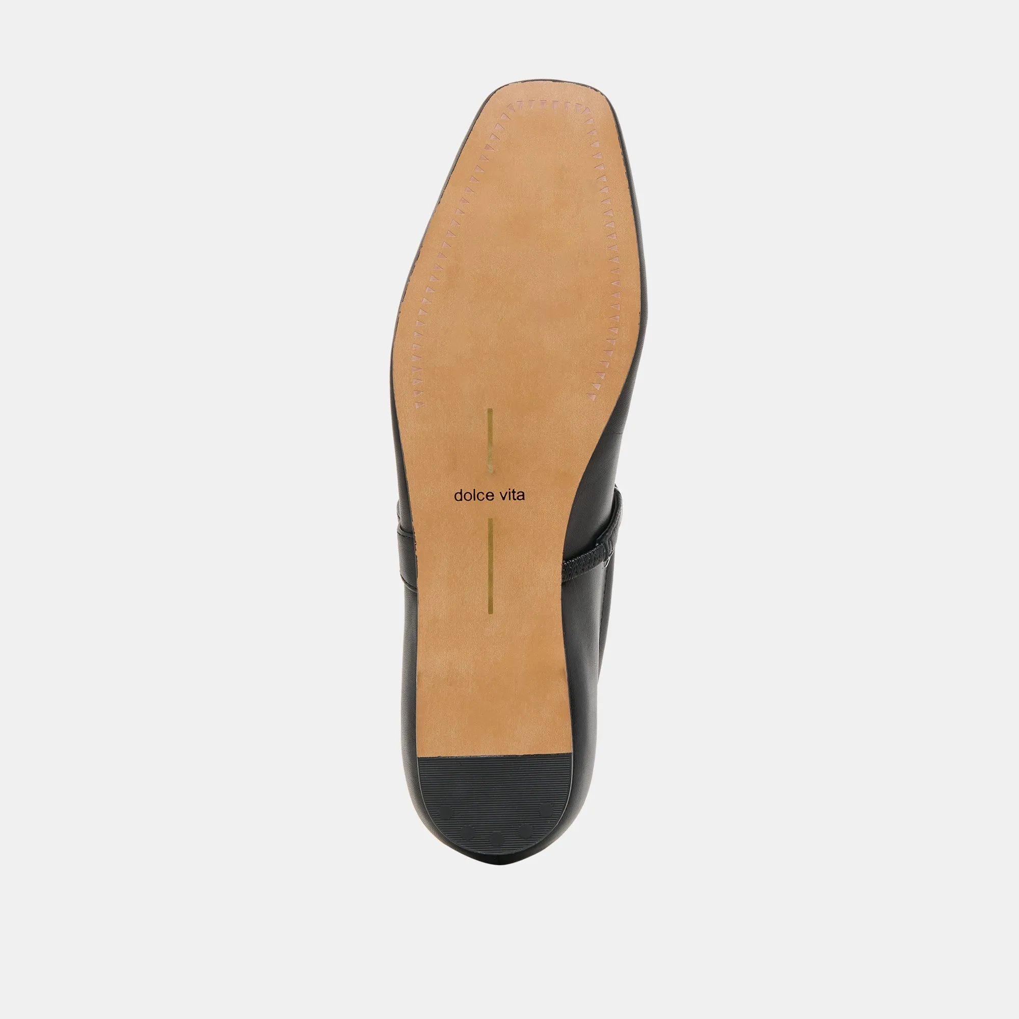 BALLERINES RADYA EN CUIR NOIR