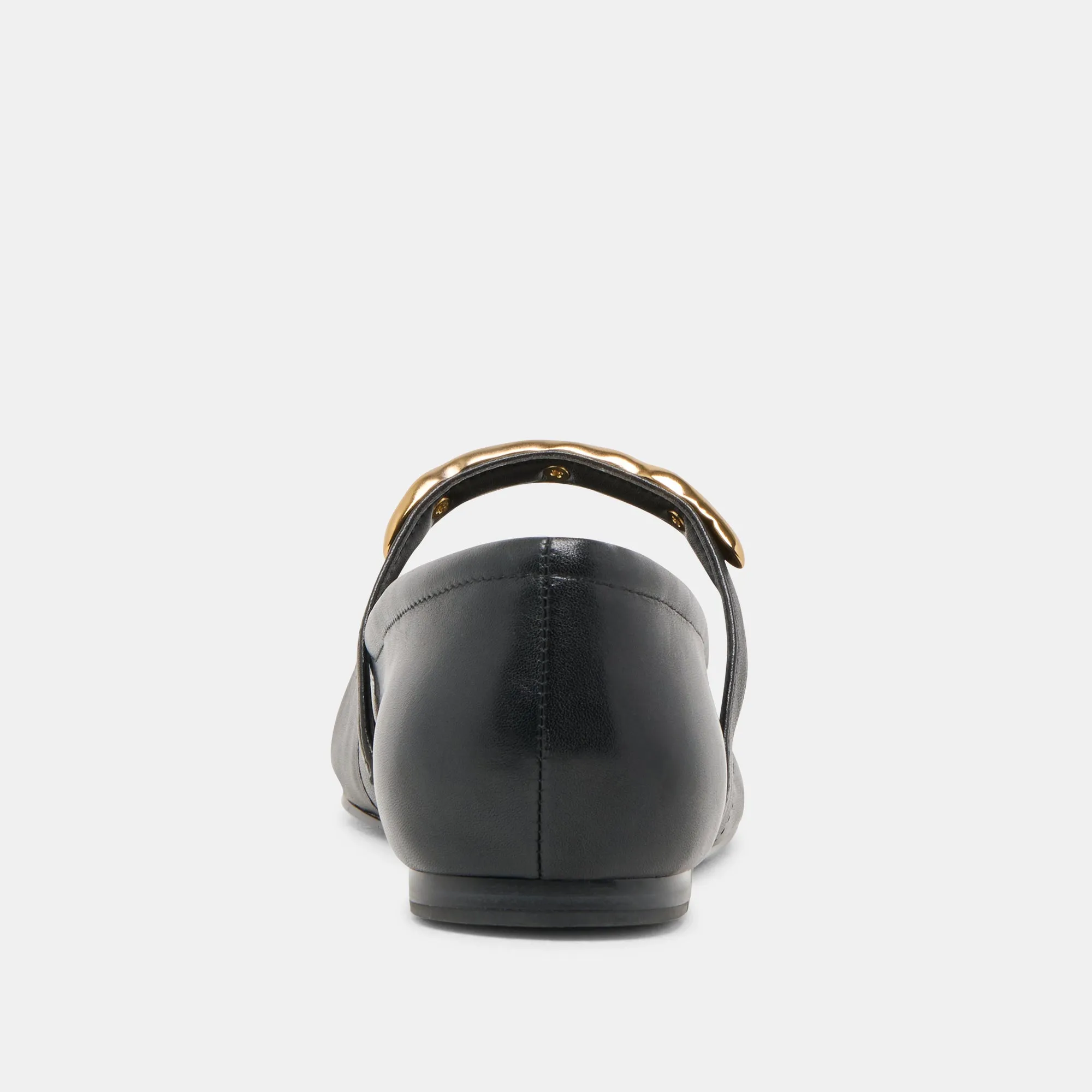 BALLERINES RADYA EN CUIR NOIR