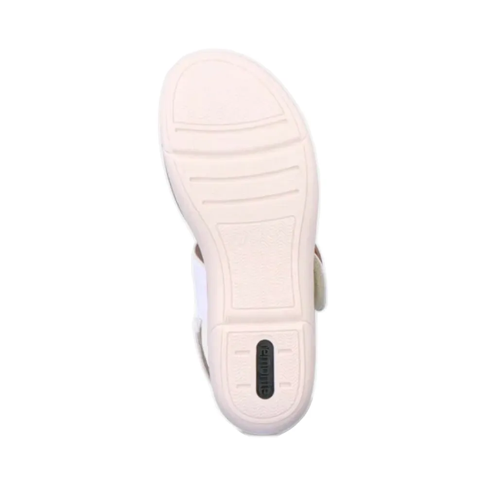 Sandale Jocelyn 53 à boucle pour femme en blanc
