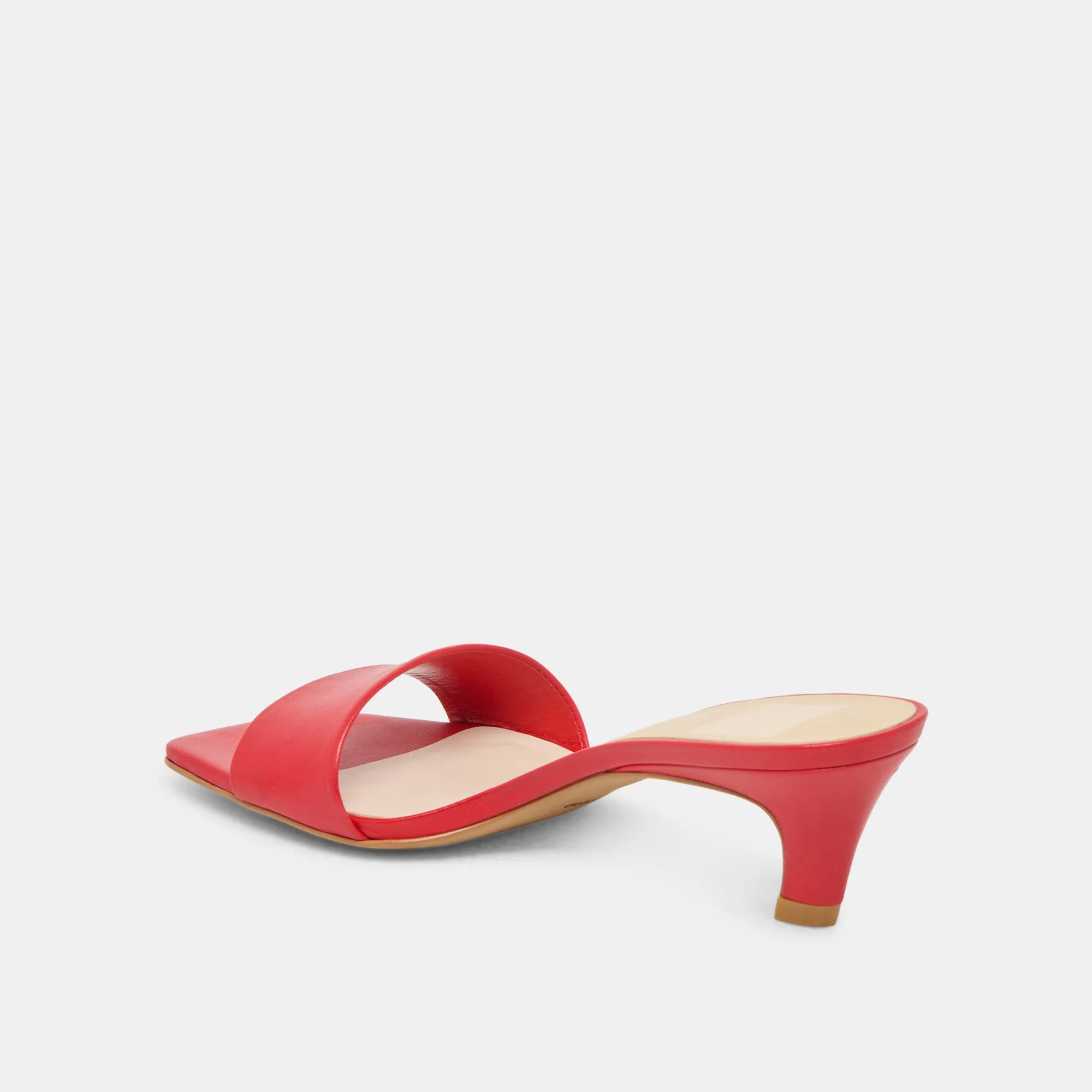 REXA TALONS CUIR CHILI