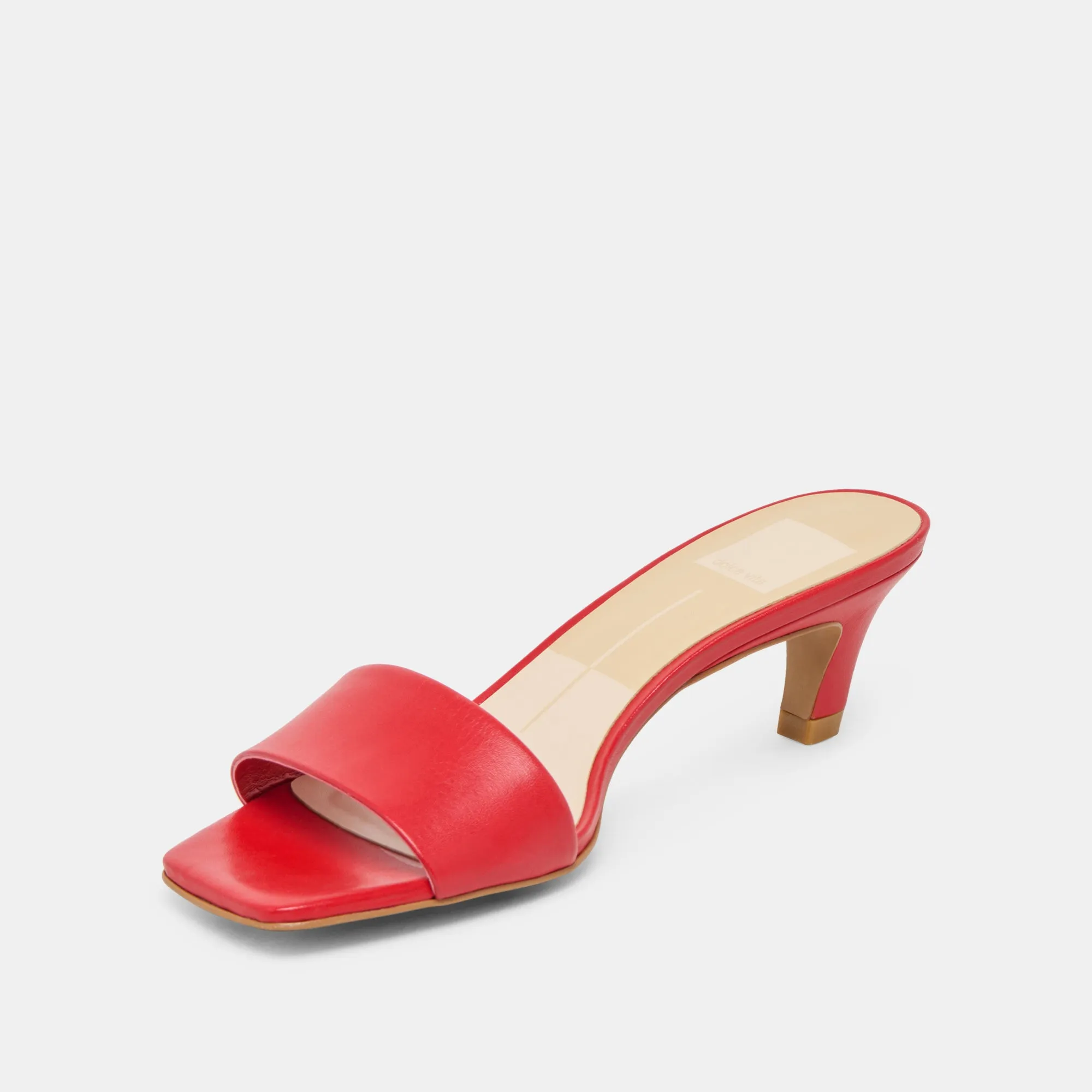 REXA TALONS CUIR CHILI