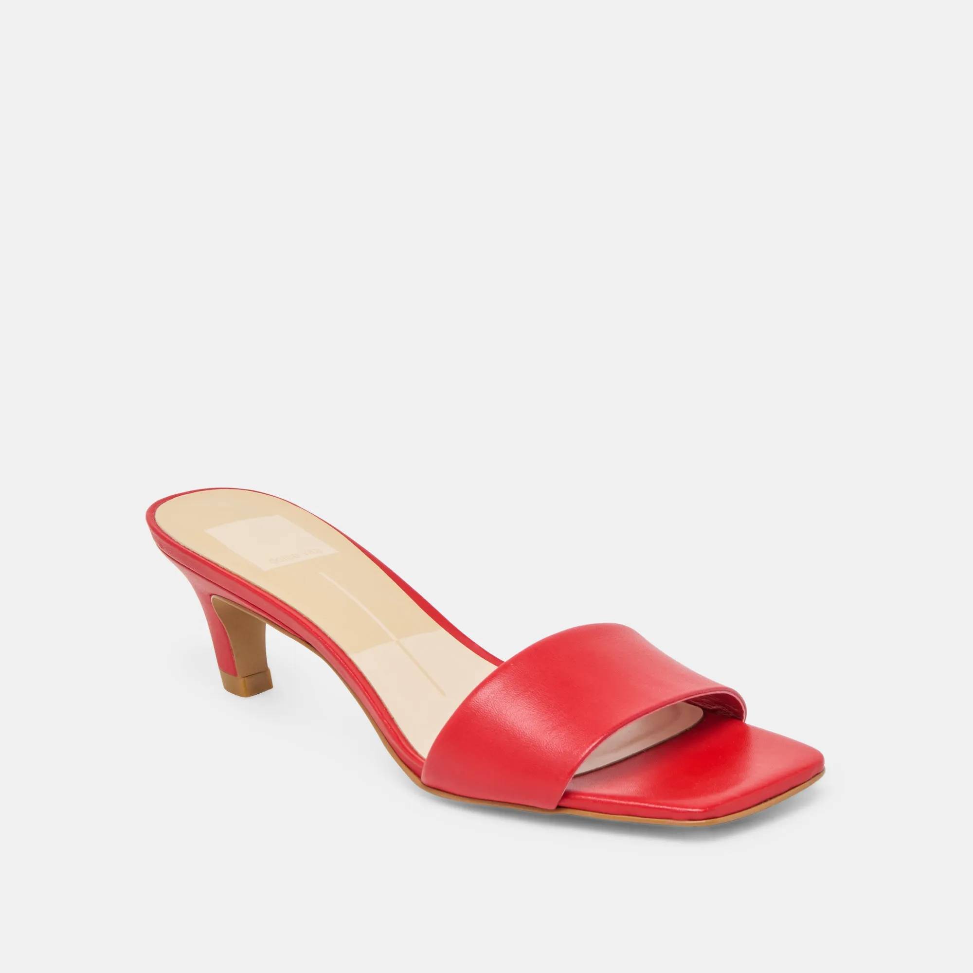 REXA TALONS CUIR CHILI