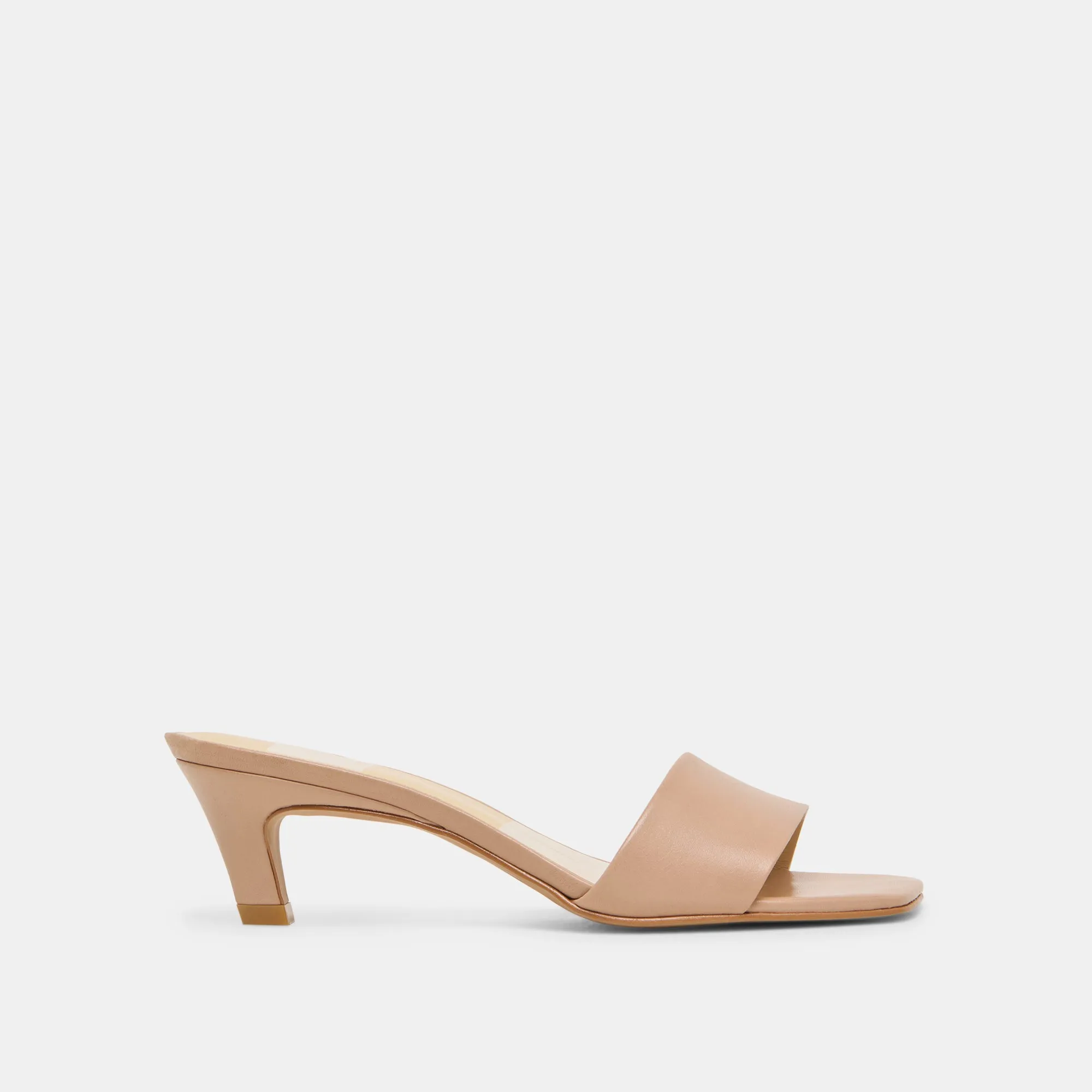 REXA TALONS CUIR LÉGER BEIGE