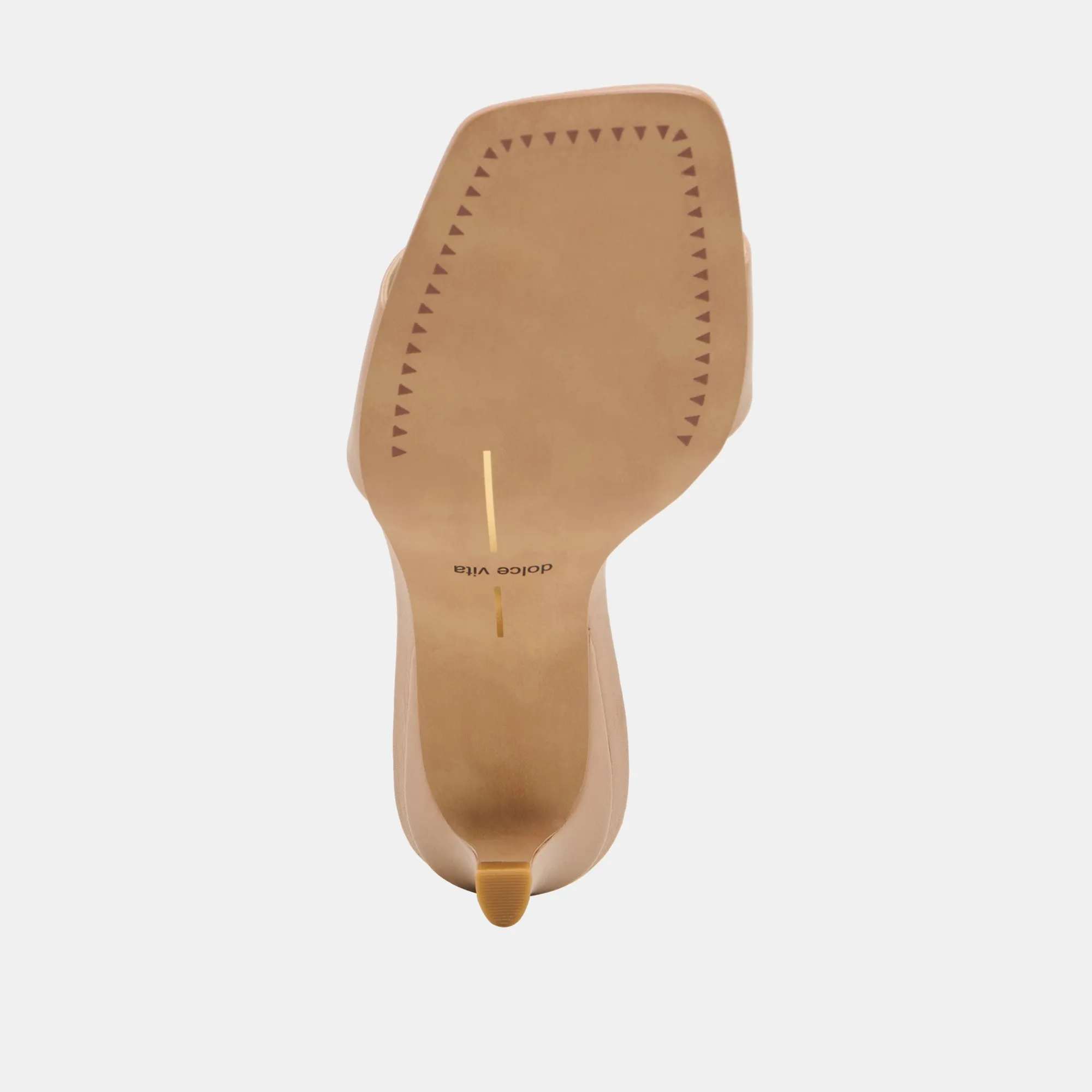 REXA TALONS CUIR LÉGER BEIGE