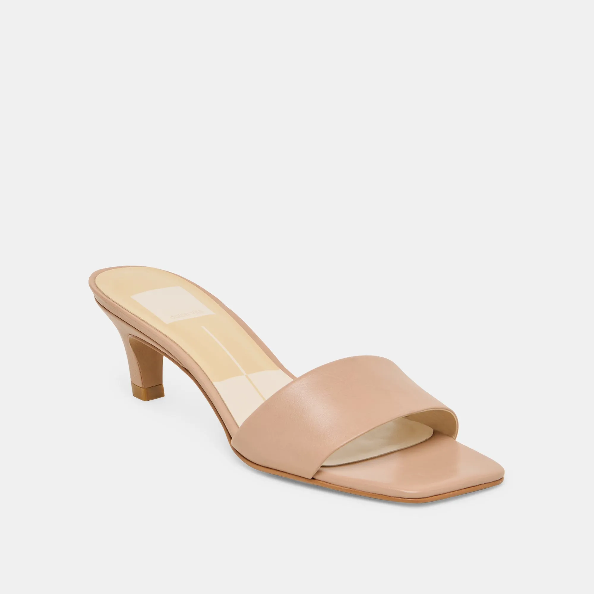 REXA TALONS CUIR LÉGER BEIGE