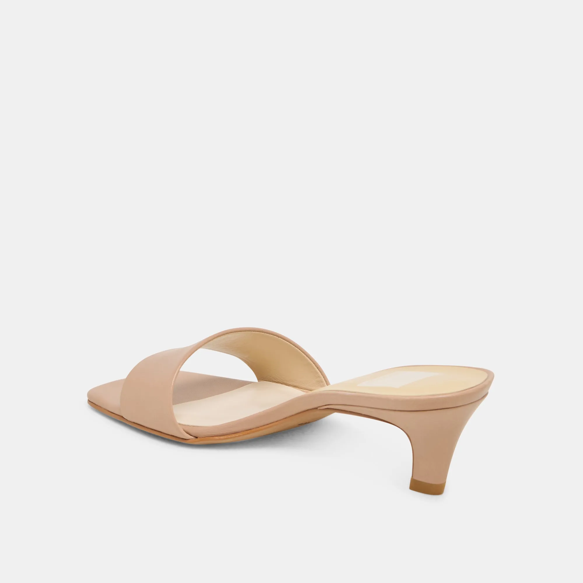 REXA TALONS CUIR LÉGER BEIGE