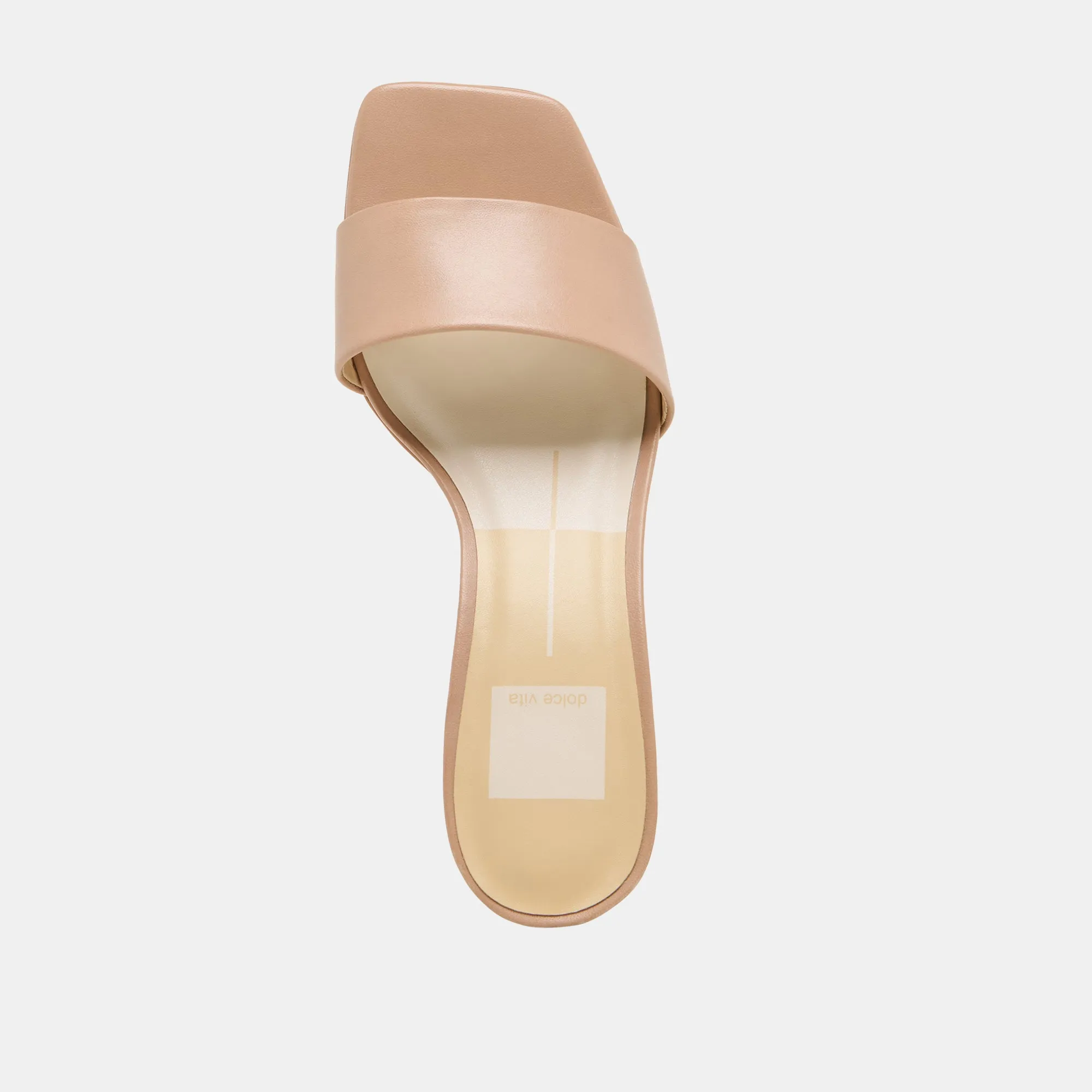 REXA TALONS CUIR LÉGER BEIGE