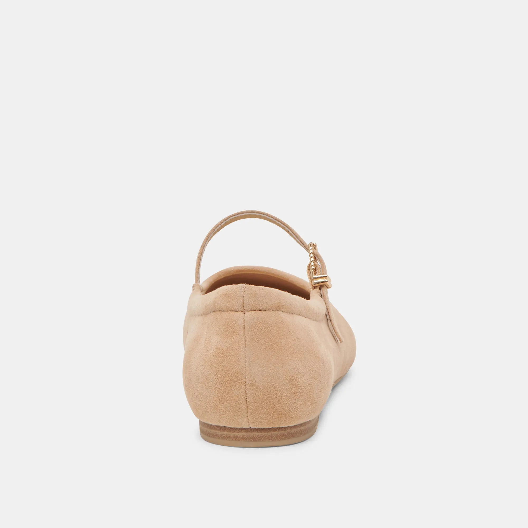 BALLERINES REYES EN DAIM DE BAMBOU